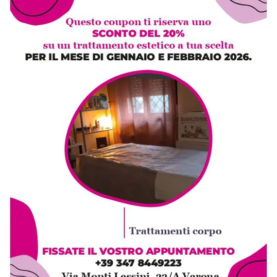 Rigenera la tua Bellezza: -20% su un trattamento a scelta
